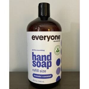Everyone Hand Soap Refill Size Lavender & Coconut 32 Oz BIG SIZE